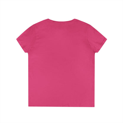 Stewart Racing Ladies' V-Neck T-Shirt - Perfect for Racing Fans