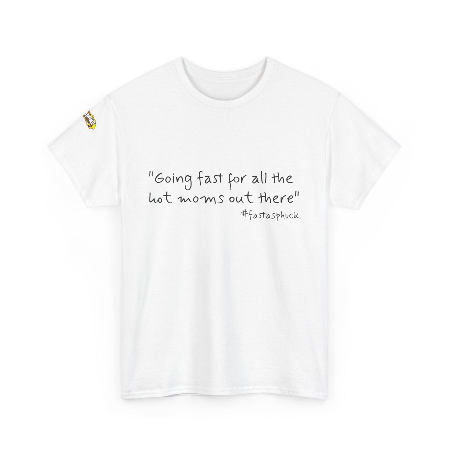 Racing Mom Humor Unisex Heavy Cotton Tee - #fastaspuck