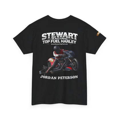 Jordan Peterson Stewart Racing Top Fuel Harley Graphic T-Shirt