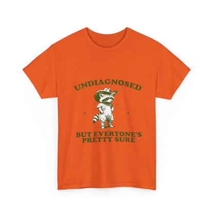 Undiagnosed Unisex Heavy Cotton Tee