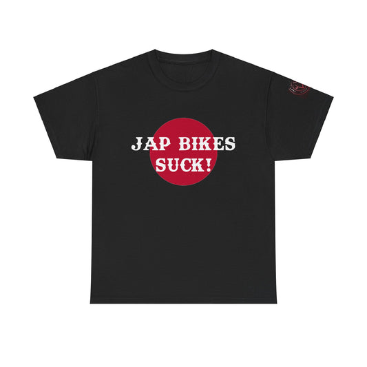 JAP BIKES Unisex Heavy Cotton Tee