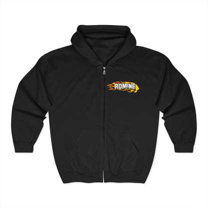 Stewart Racing Cartoon Hoodie  Full Zip Hooded Sweatshirt