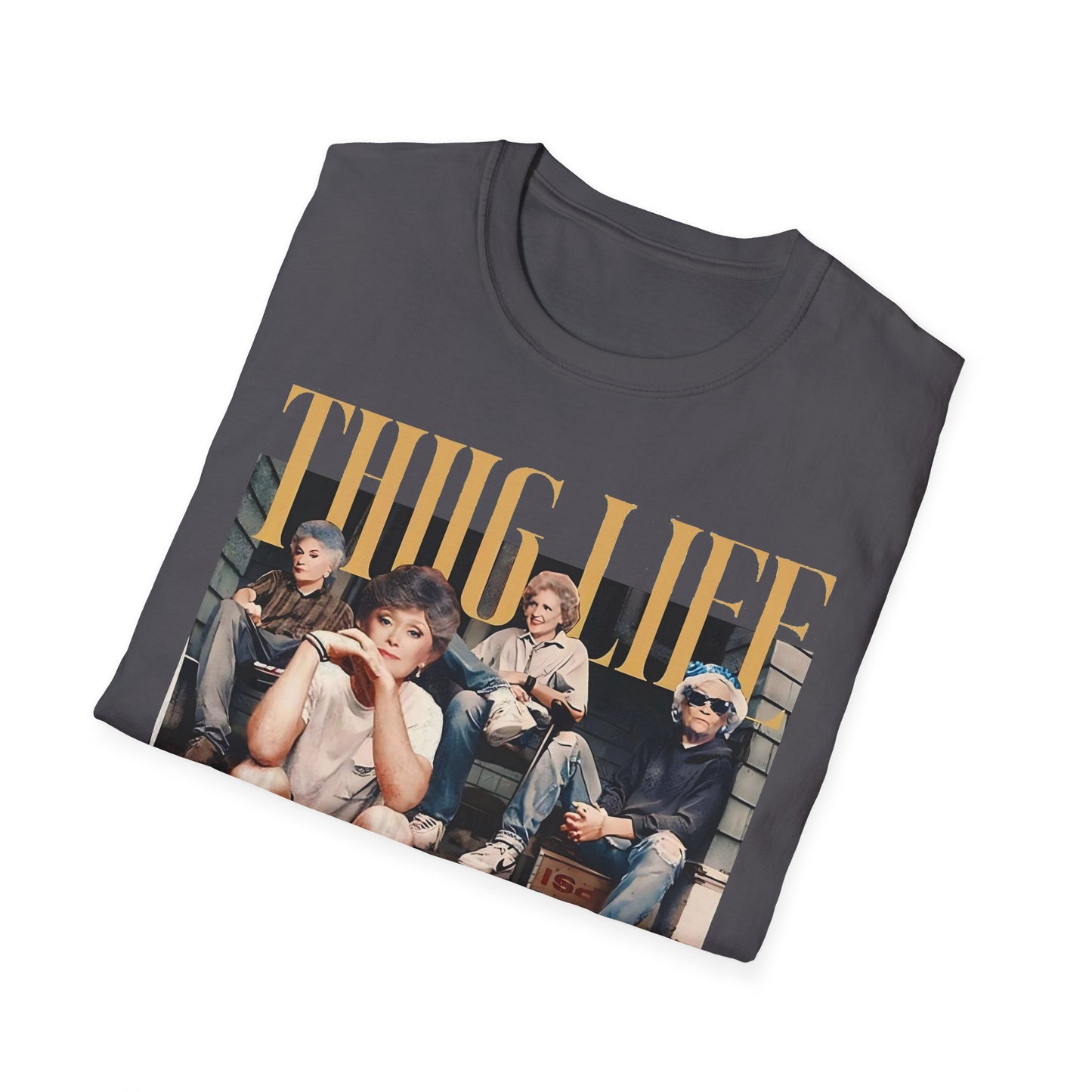 Thug Life Unisex Softstyle T-Shirt - Casual Streetwear for Everyday Comfort