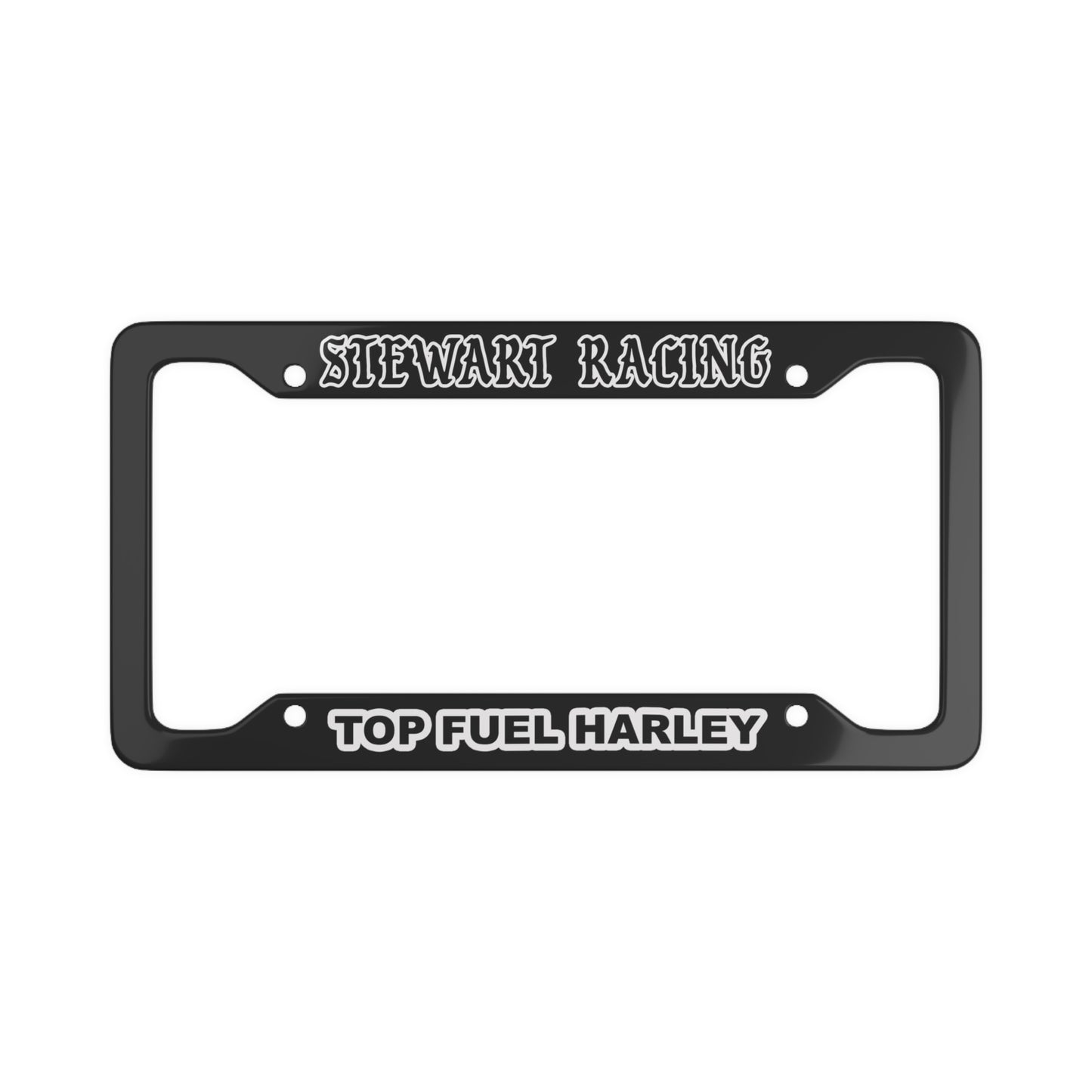 Stewart Racing License Plate Frame