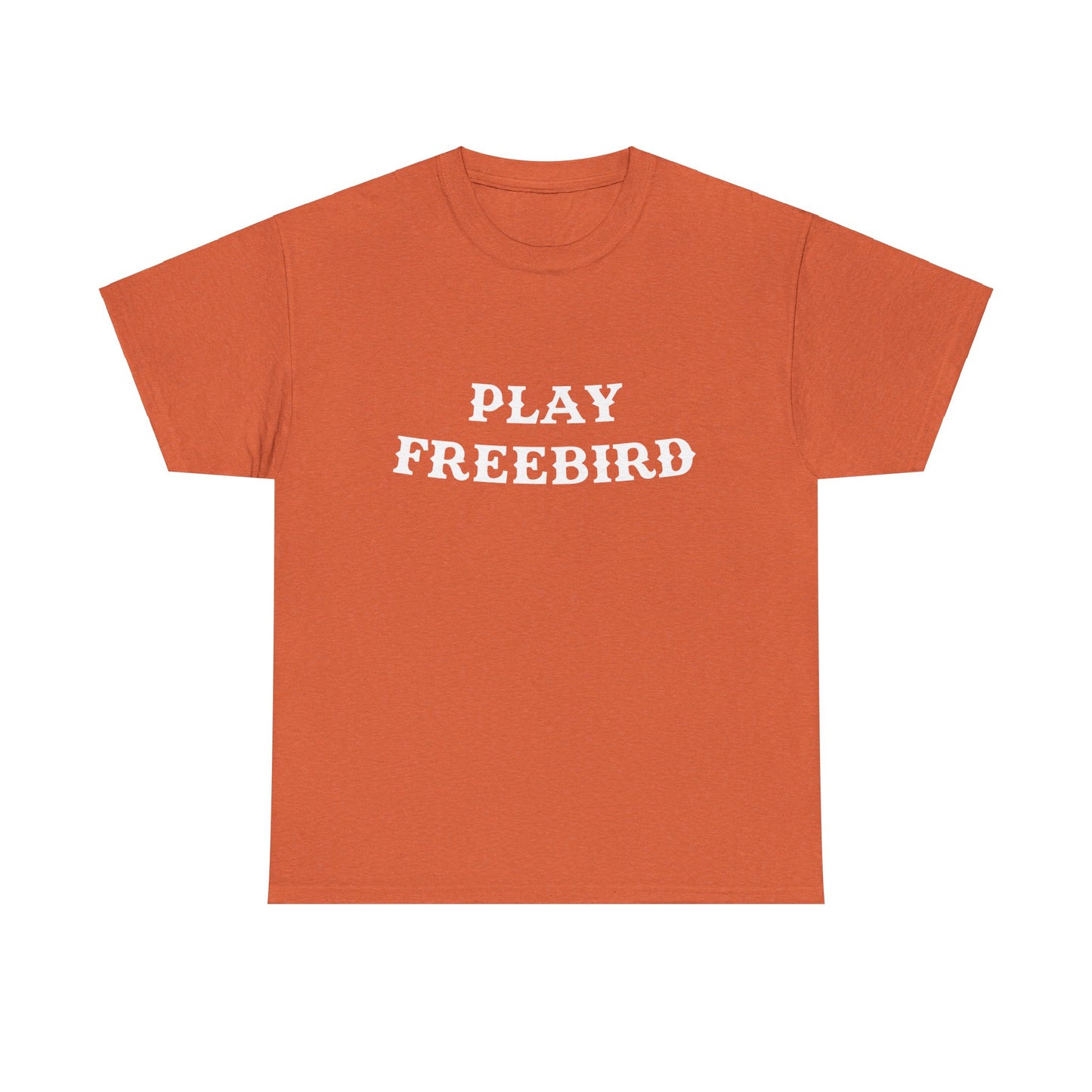 PLAY FREEBIRD Unisex Heavy Cotton Tee