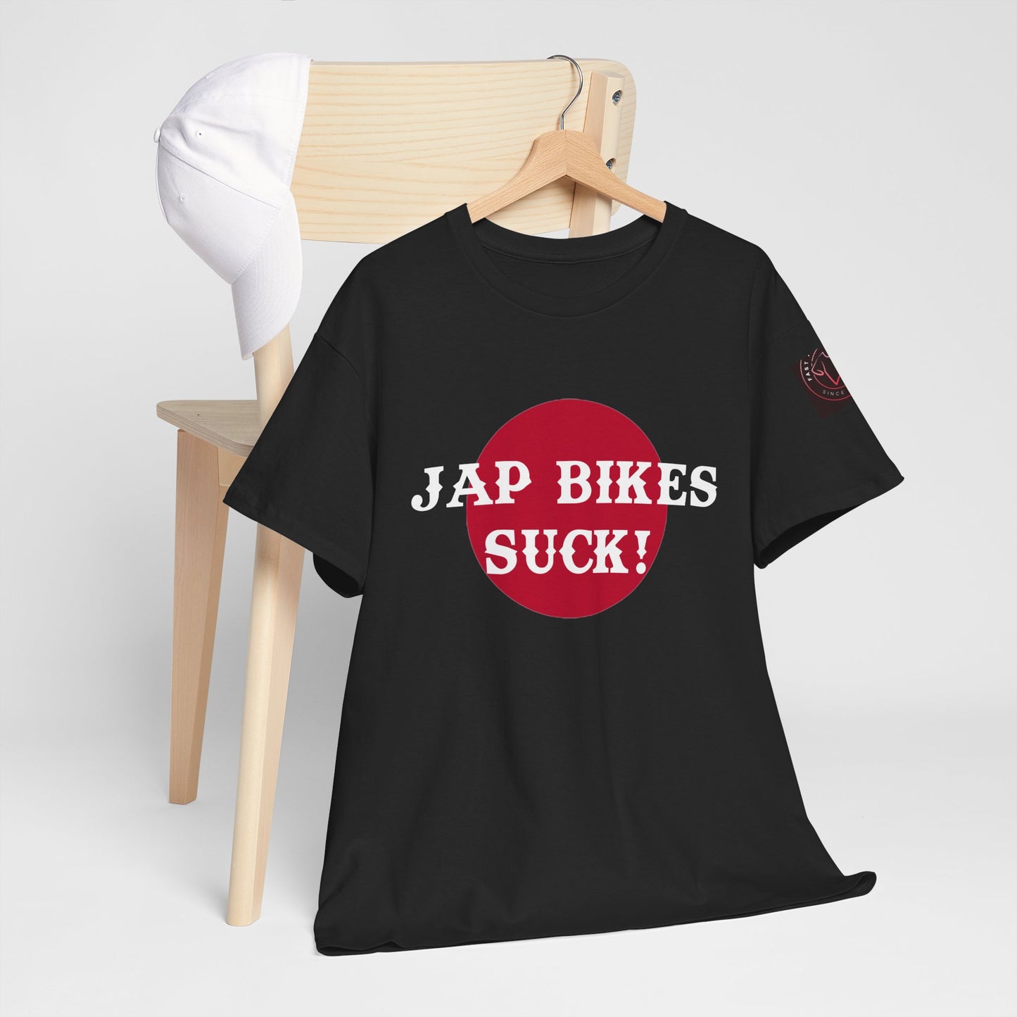 JAP BIKES Unisex Heavy Cotton Tee