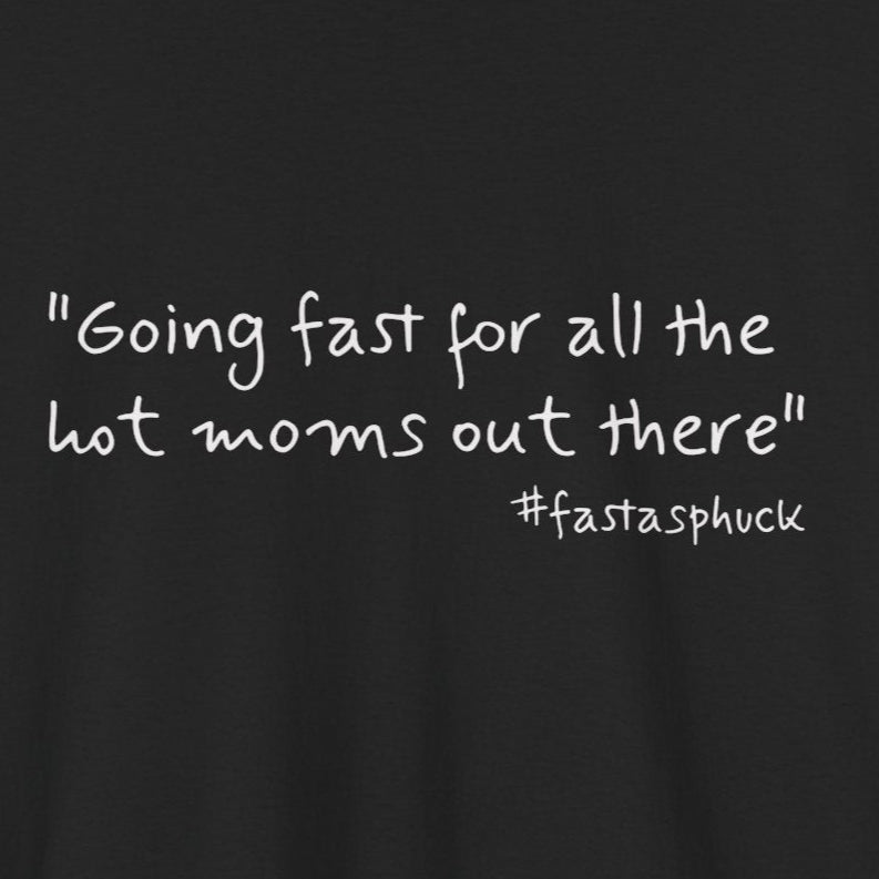 Racing Mom Humor Unisex Heavy Cotton Tee - #fastaspuck