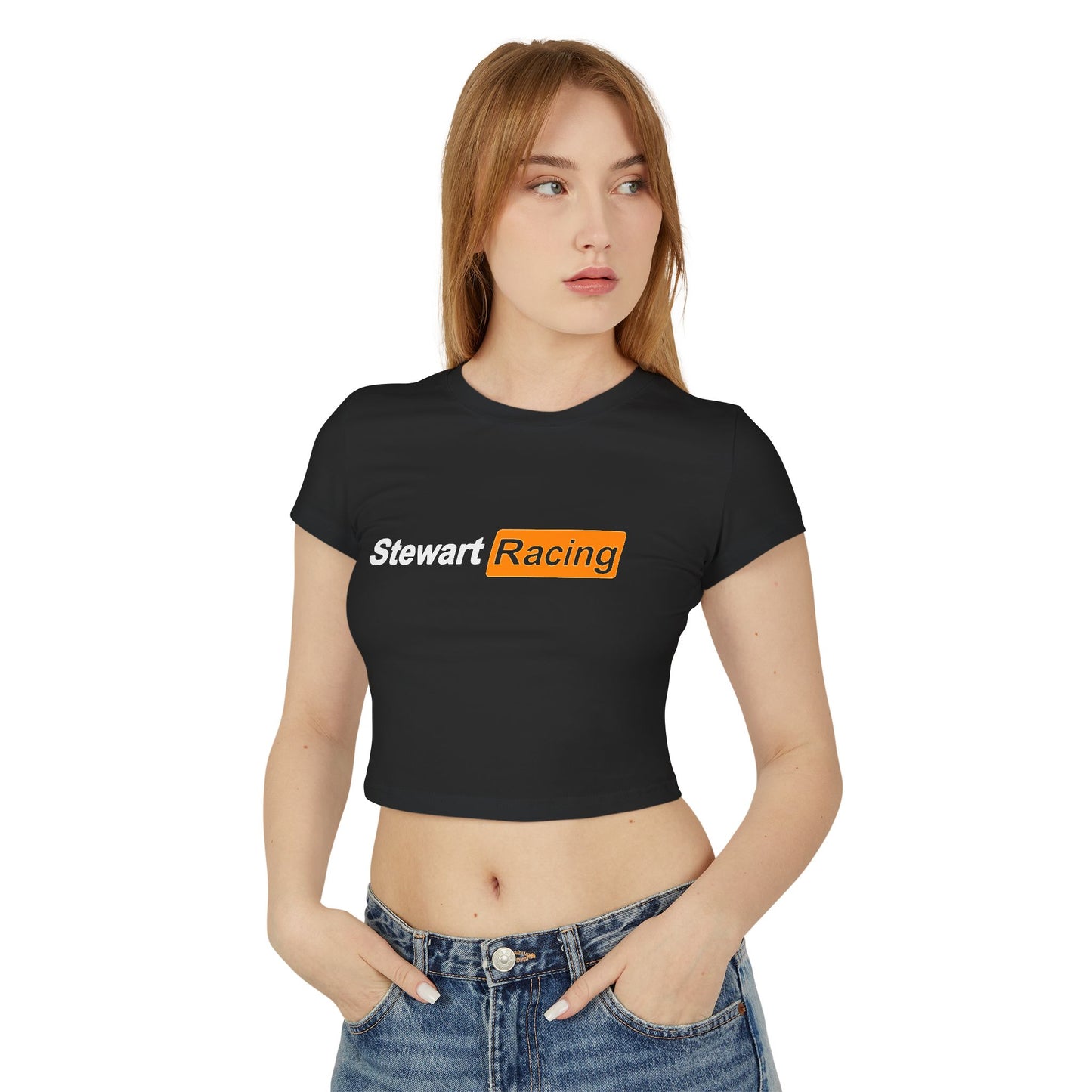 Stewart Racing *Hub*  Women's Baby Tee