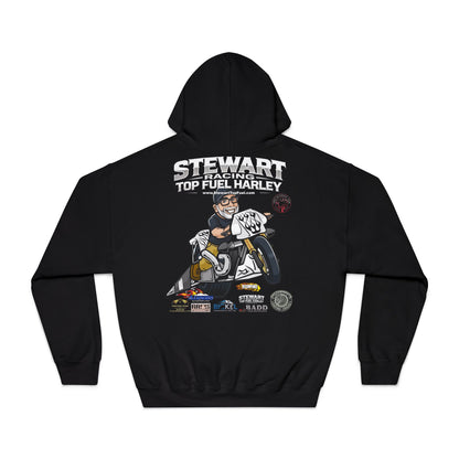 Stewart/Romine Cartoon Pull over Hoodie Design Hooded Sweatshirt -