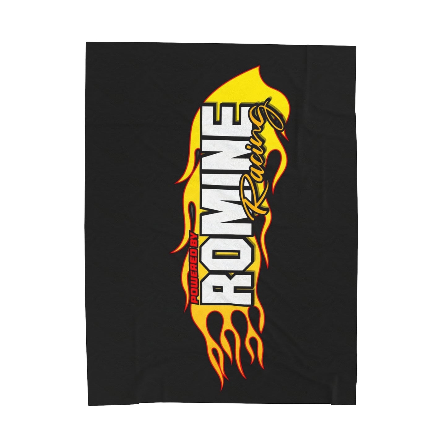 Romine Racing Velveteen Plush Blanket - Cozy Race Day Gift