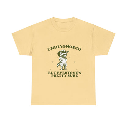 Undiagnosed Unisex Heavy Cotton Tee