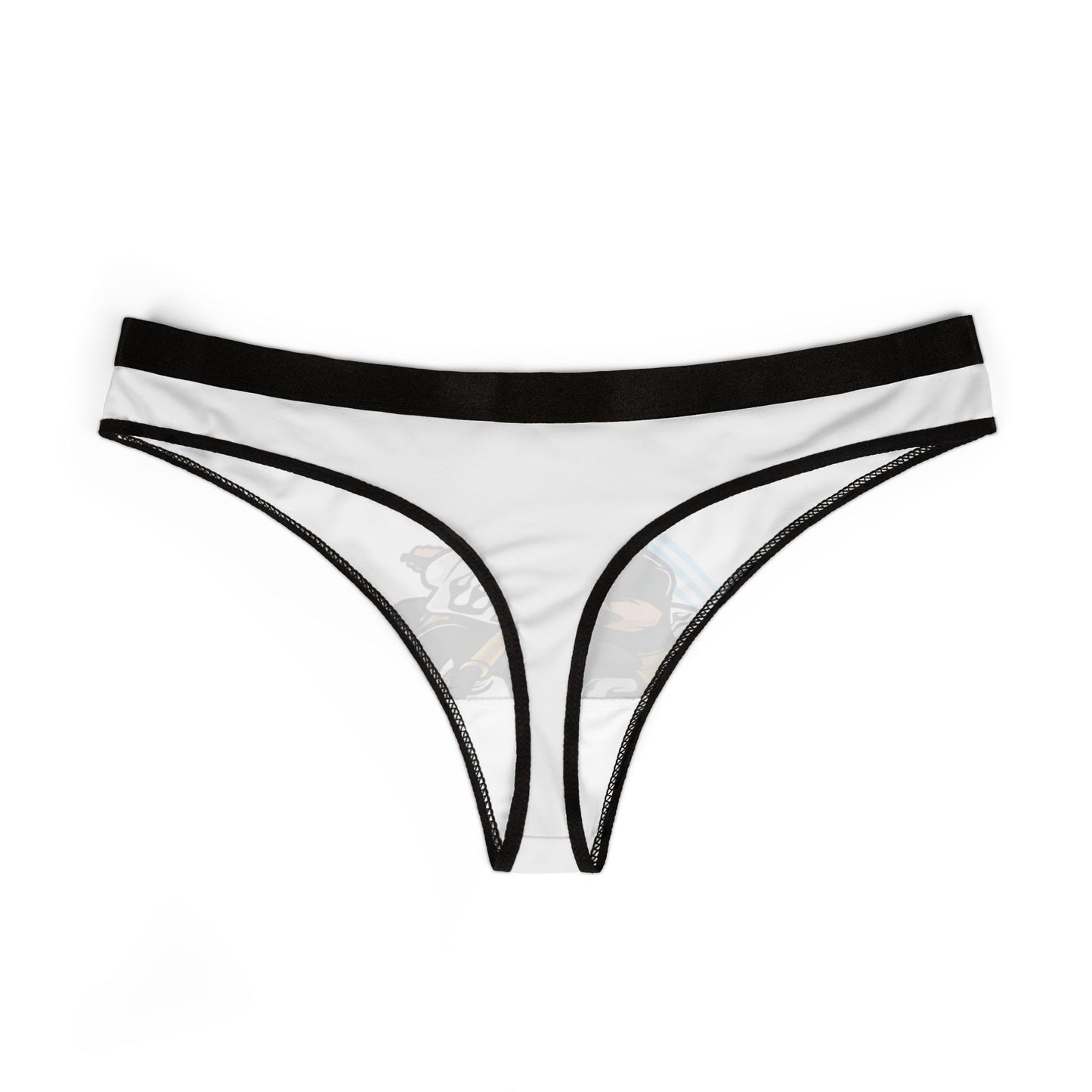 Biker Style Women's Thongs - Fun Graphic Underwear for Motorcycle Lovers