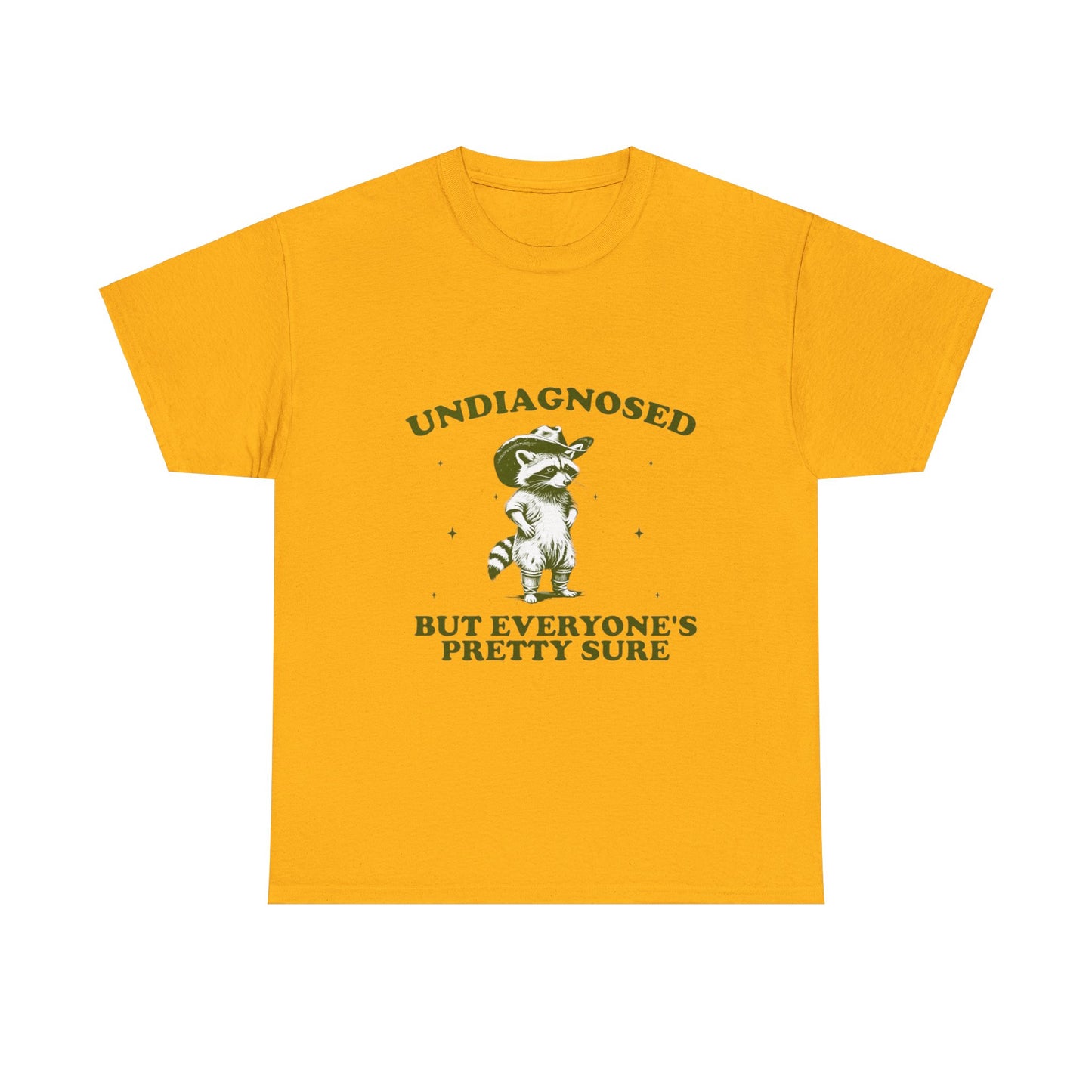 Undiagnosed Unisex Heavy Cotton Tee