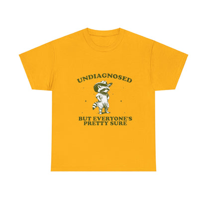 Undiagnosed Unisex Heavy Cotton Tee