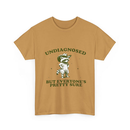 Undiagnosed Unisex Heavy Cotton Tee