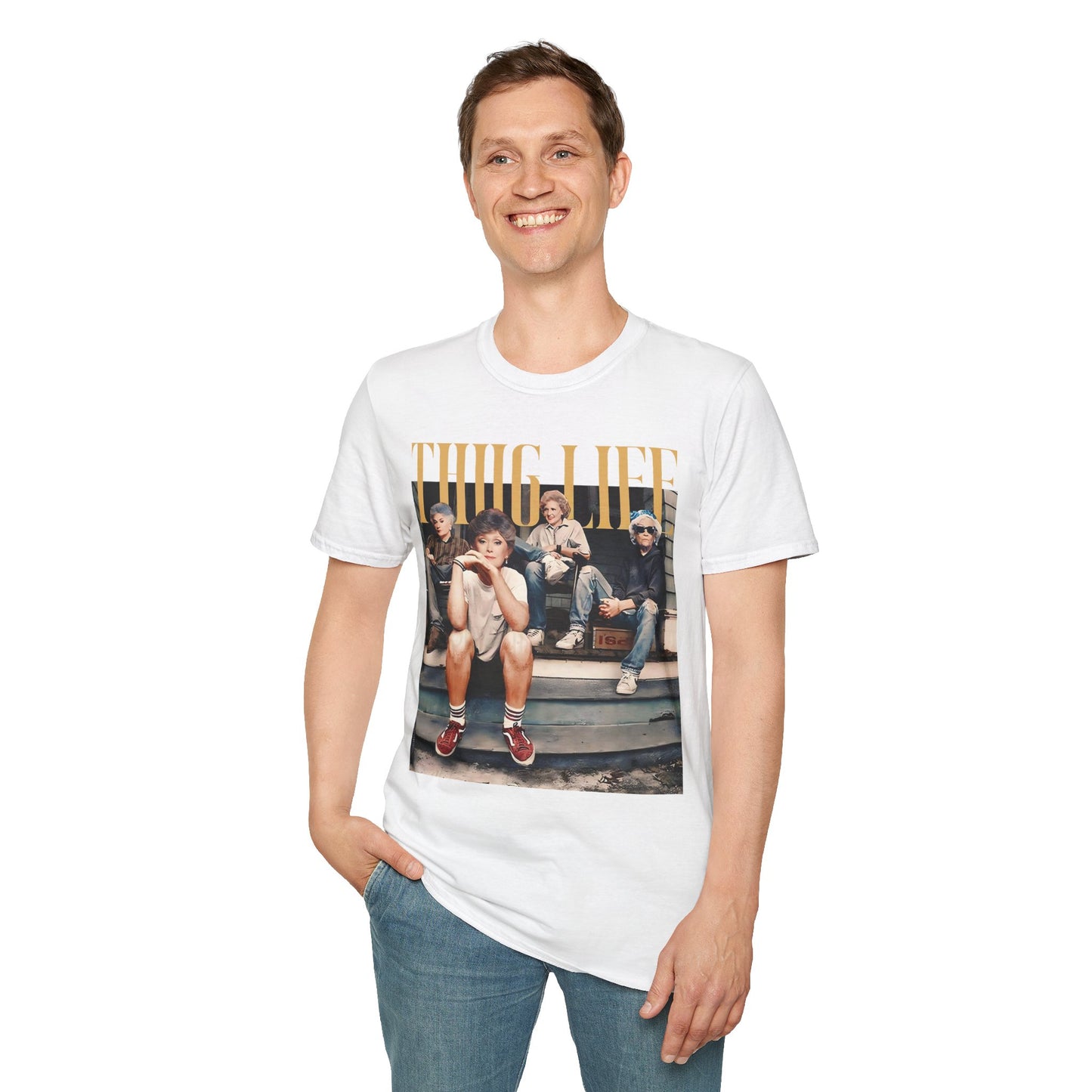 Thug Life Unisex Softstyle T-Shirt - Casual Streetwear for Everyday Comfort